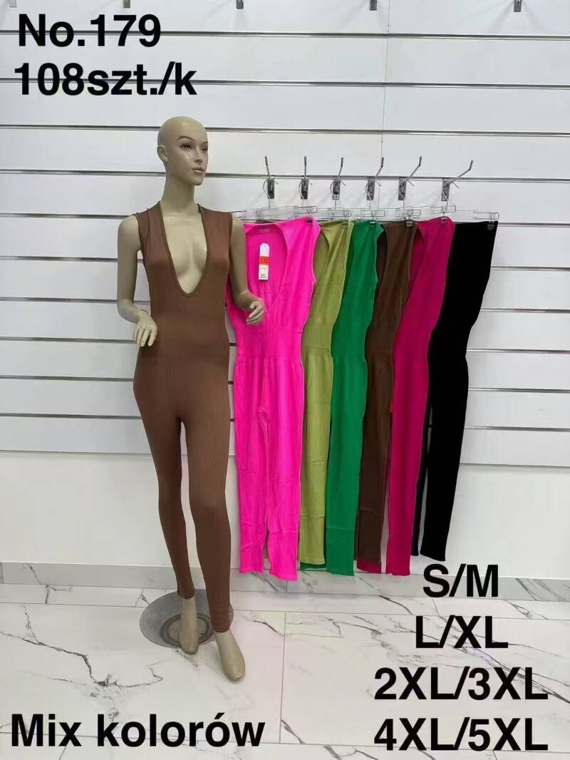 Kombinezon damskie Roz S/M-L/XL-2XL/3XL-4XL/5XL, Mix kolor Paczka 10 szt